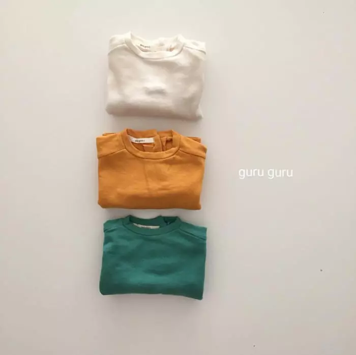 Guru Guru - Korean Baby Fashion - #babyclothing - Be Slit Tee
