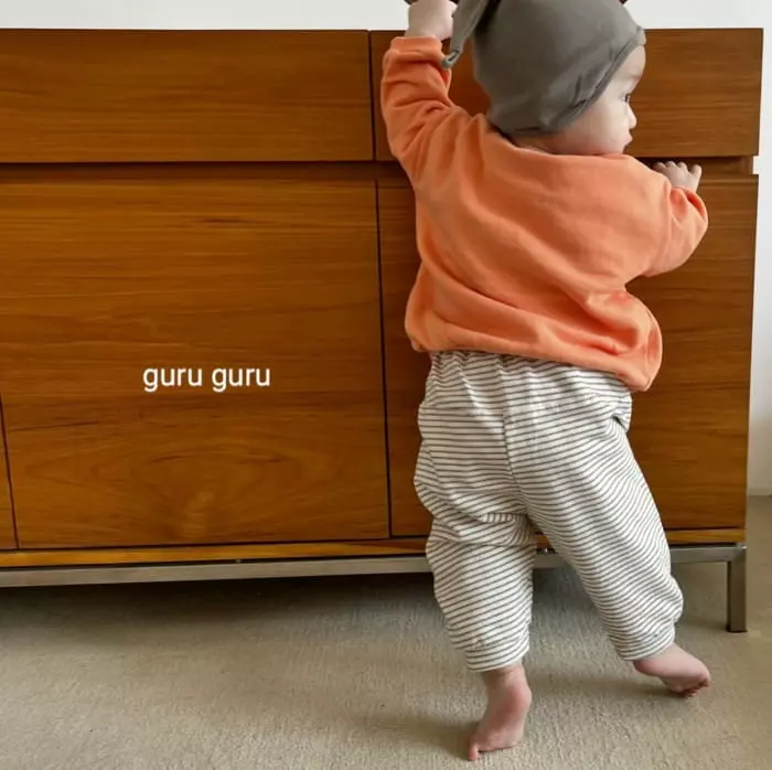 Guru Guru - Korean Baby Fashion - #babyfashion - Slit Pants - 12