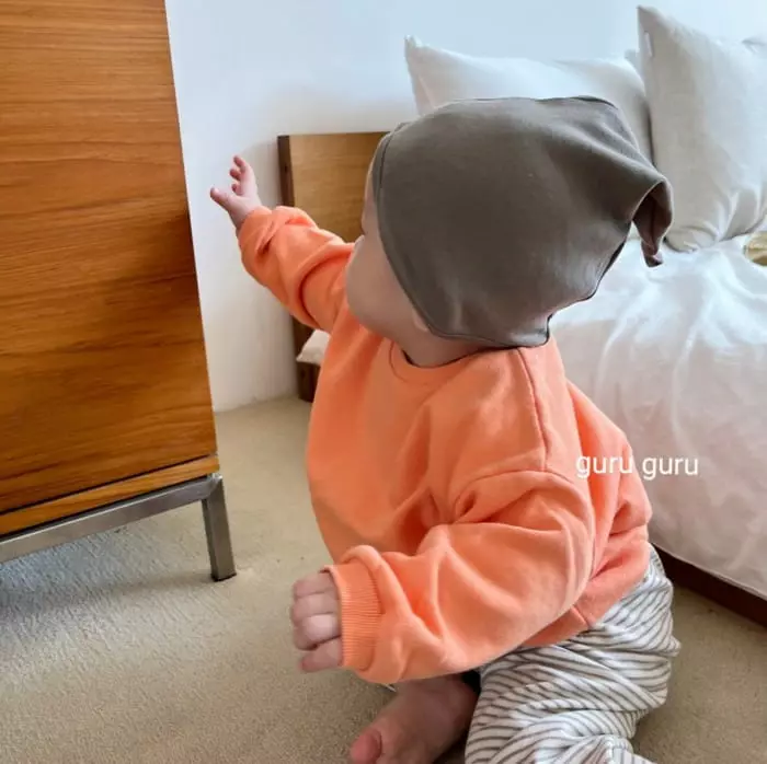 Guru Guru - Korean Baby Fashion - #babyfashion - Soft Sweatshirt - 10