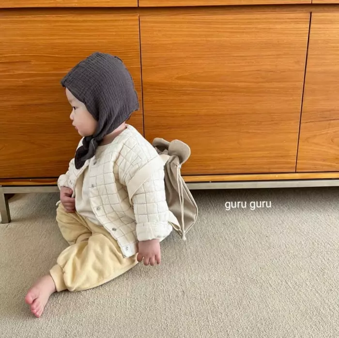 Guru Guru - Korean Baby Fashion - #babyfashion - Soft Terry Pants - 9