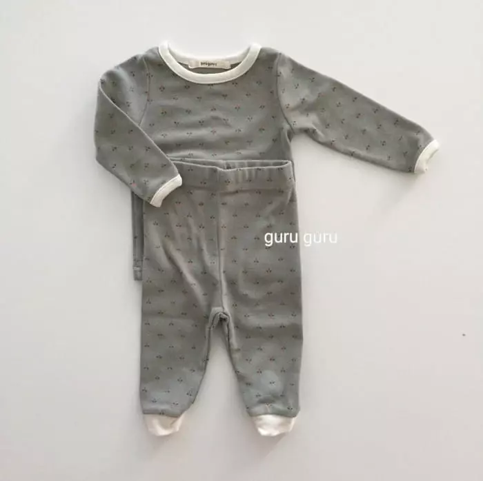 Guru Guru - Korean Baby Fashion - #babyfashion - Ruru Top Bottom Set - 2
