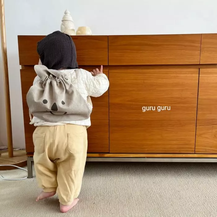 Guru Guru - Korean Baby Fashion - #babyfever - Soft Terry Pants - 10