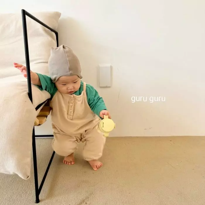 Guru Guru - Korean Baby Fashion - #babygirlfashion - Guru Dungarees Pants - 10
