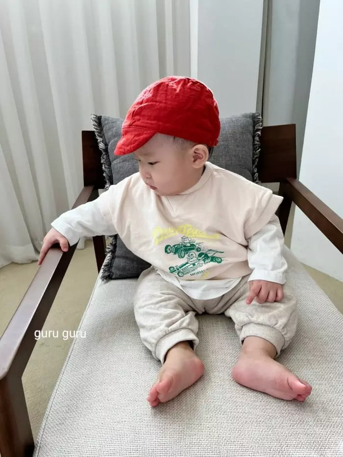 Guru Guru - Korean Baby Fashion - #babygirlfashion - Bebe Cap - 8