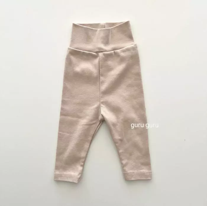 Guru Guru - Korean Baby Fashion - #babygirlfashion - Creamy Leggings - 5