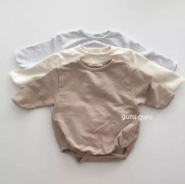 Guru Guru - Korean Baby Fashion - #babygirlfashion - Soft Bodysuit