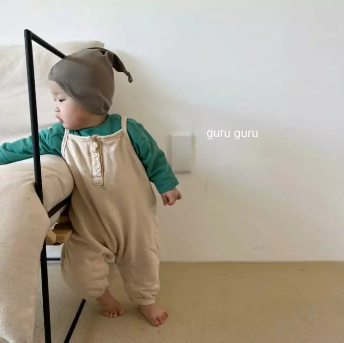 Guru Guru - Korean Baby Fashion - #babylifestyle - Guru Dungarees Pants - 11
