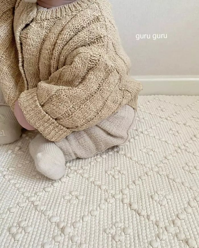 Guru Guru - Korean Baby Fashion - #babyoninstagram - Popcorn Cardigan - 9
