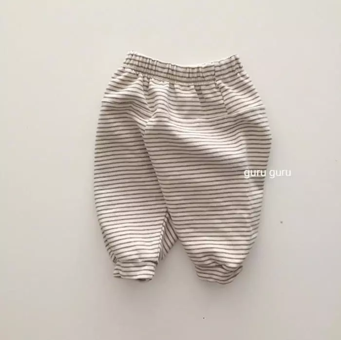 Guru Guru - Korean Baby Fashion - #babyootd - Slit Pants - 2