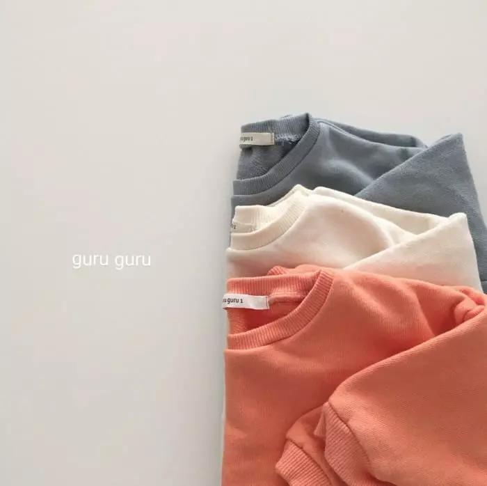 Guru Guru - Korean Baby Fashion - #babyoutfit - Soft Sweatshirt