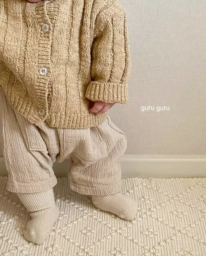 Guru Guru - Korean Baby Fashion - #babyoutfit - Popcorn Cardigan - 11