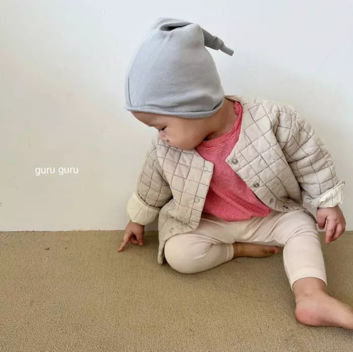 Guru Guru - Korean Baby Fashion - #babyoutfit - Creamy Leggings - 9