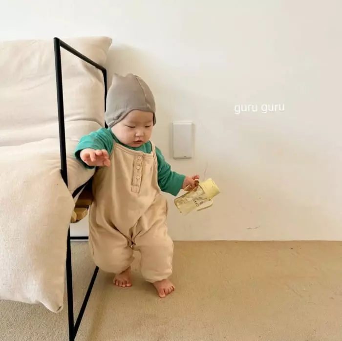 Guru Guru - Korean Baby Fashion - #babyoutfit - Be Slit Tee - 9