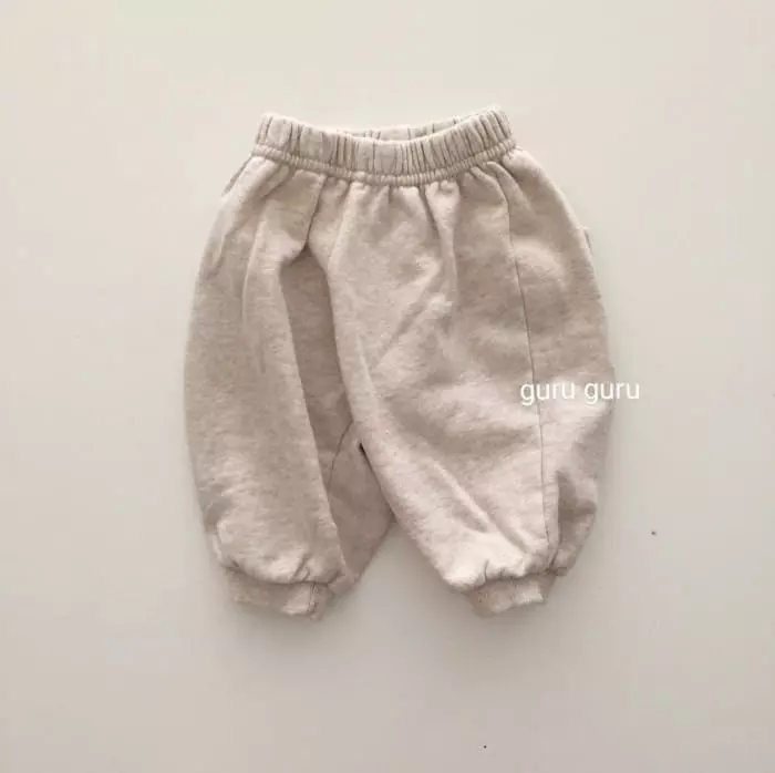 Guru Guru - Korean Baby Fashion - #onlinebabyboutique - Soft Terry Pants - 4