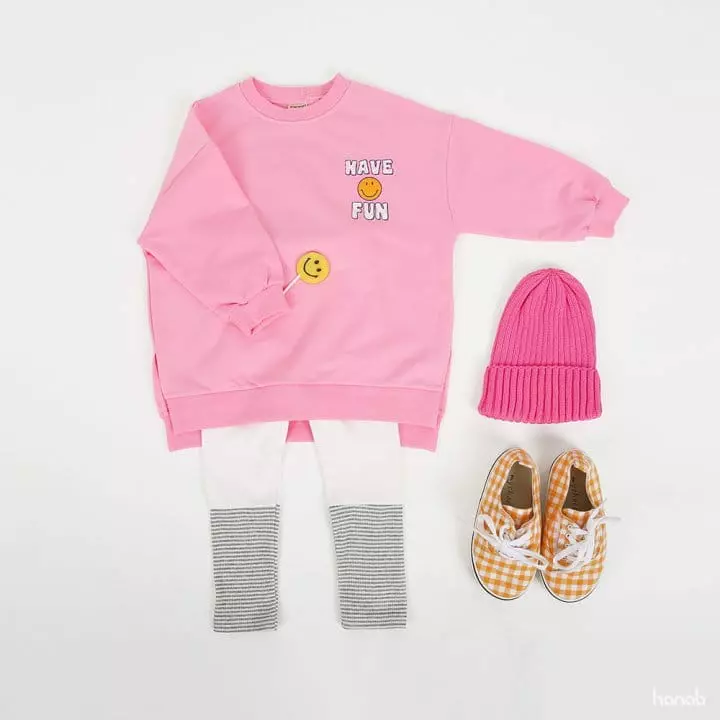Hanab - Korean Children Fashion - #childofig - Have Fun Top Bottom Set - 2