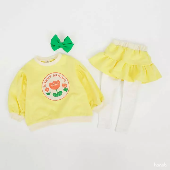 Hanab - Korean Children Fashion - #childofig - Spring Top Bottom Set