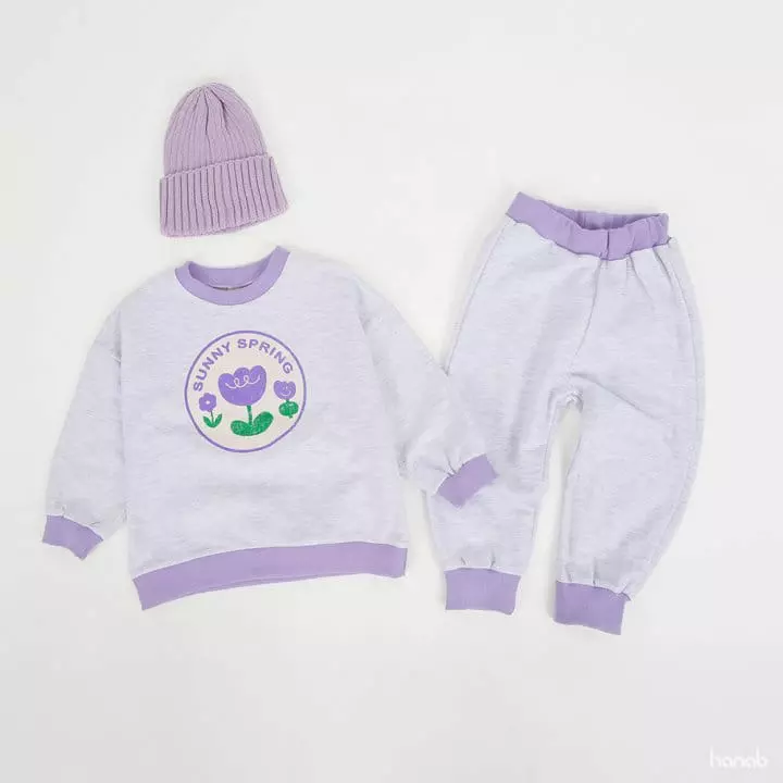 Hanab - Korean Children Fashion - #childofig - Spring Top Bottom Set - 2