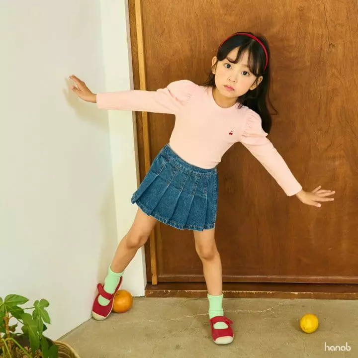 Hanab - Korean Children Fashion - #childrensboutique - Wrinkle Skirt Pants - 6