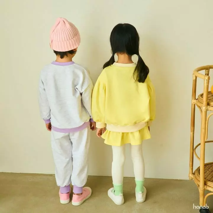 Hanab - Korean Children Fashion - #discoveringself - Spring Top Bottom Set - 5