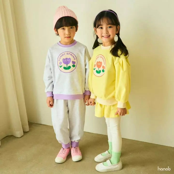 Hanab - Korean Children Fashion - #fashionkids - Spring Top Bottom Set - 6