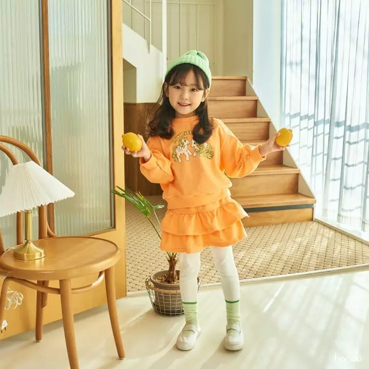 Hanab - Korean Children Fashion - #magicofchildhood - Unicorn Top Bottom Set - 2