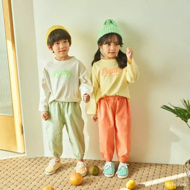 Hanab - Korean Children Fashion - #stylishchildhood - Butter Top Bottom SEt - 3