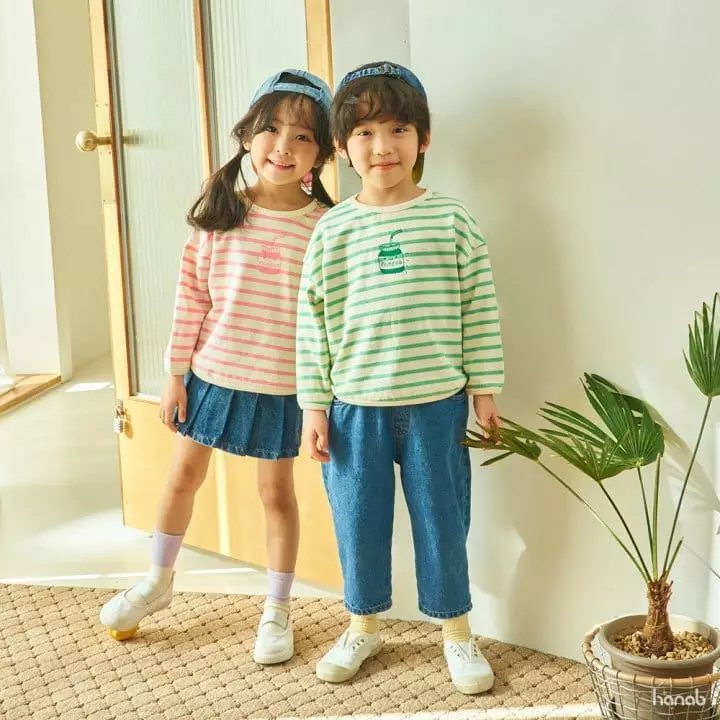 Hanab - Korean Children Fashion - #todddlerfashion - Ston Washing Jeasn - 2