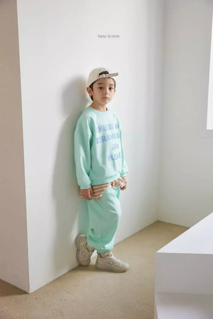 Hans Grimm - Korean Children Fashion - #Kfashion4kids - Cheese Top Bottom Set - 11
