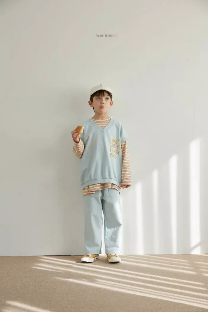 Hans Grimm - Korean Children Fashion - #childrensboutique - Best Top Bottom Set - 3