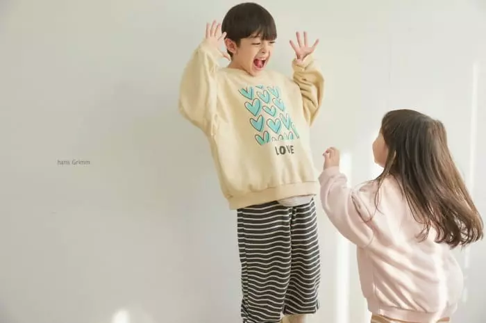 Hans Grimm - Korean Children Fashion - #childrensboutique - Heart Sweatshirt - 12