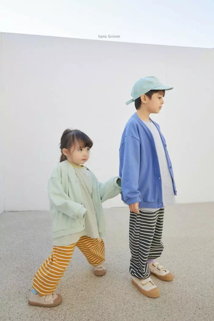 Hans Grimm - Korean Children Fashion - #designkidswear - Stripes Jogger Pants - 10