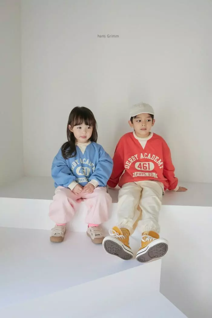 Hans Grimm - Korean Children Fashion - #designkidswear - Lettering Jogger Pants - 9