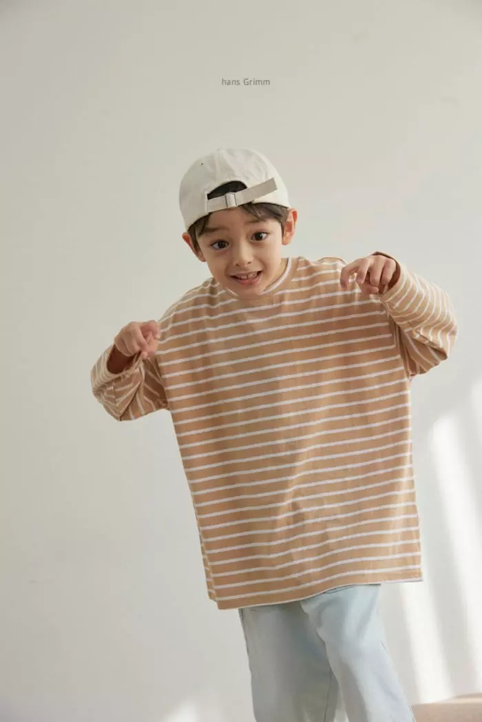Hans Grimm - Korean Children Fashion - #designkidswear - Stripes Tee - 7