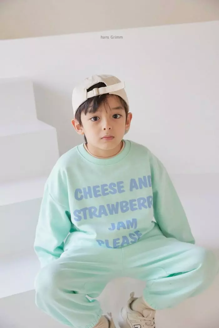 Hans Grimm - Korean Children Fashion - #designkidswear - Cheese Top Bottom Set - 5