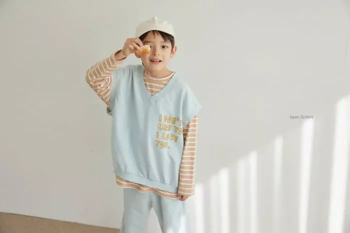 Hans Grimm - Korean Children Fashion - #childrensboutique - Best Top Bottom Set - 4