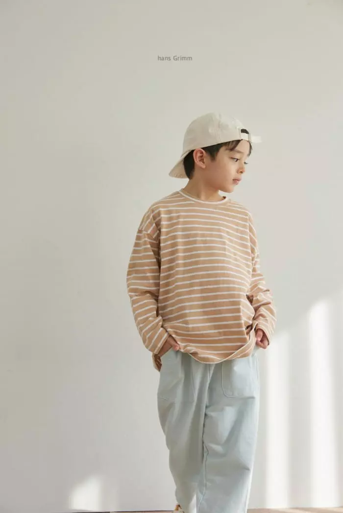 Hans Grimm - Korean Children Fashion - #discoveringself - Stripes Tee - 8