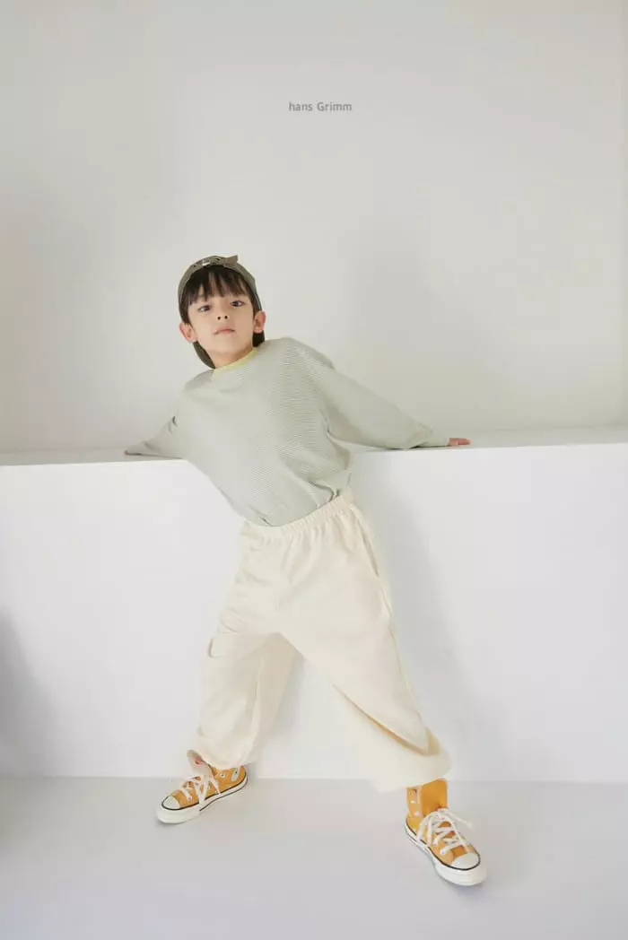 Hans Grimm - Korean Children Fashion - #discoveringself - Pin Stripes Tee - 7
