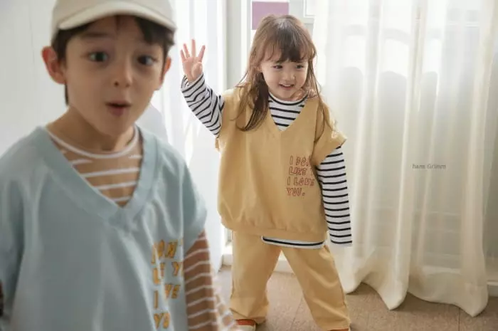 Hans Grimm - Korean Children Fashion - #discoveringself - Best Top Bottom Set - 5