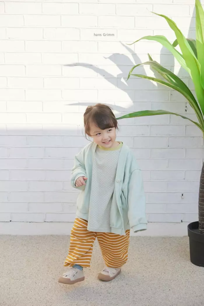 Hans Grimm - Korean Children Fashion - #fashionkids - Stripes Jogger Pants - 12