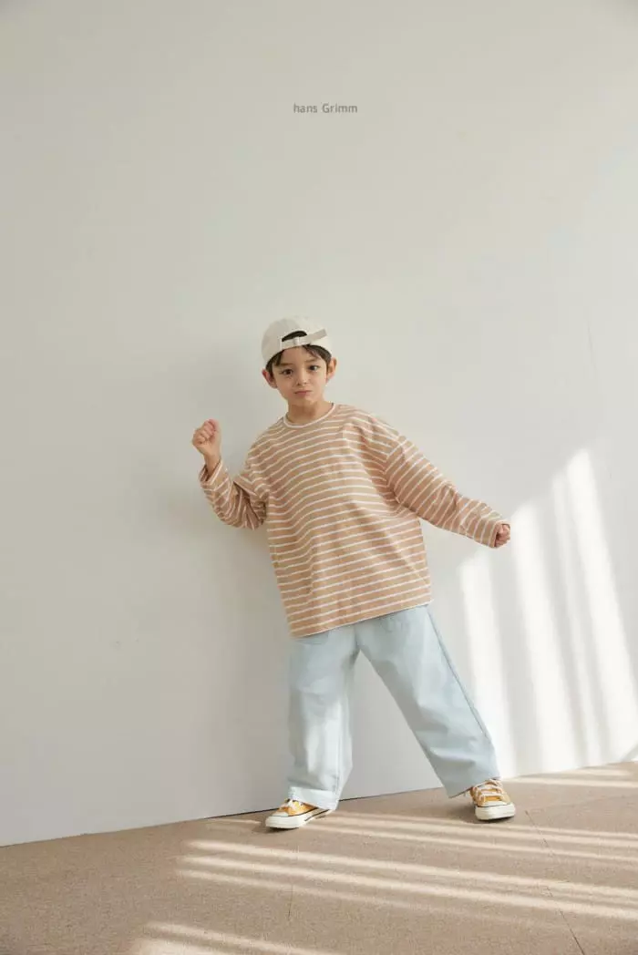 Hans Grimm - Korean Children Fashion - #fashionkids - Stripes Tee - 9