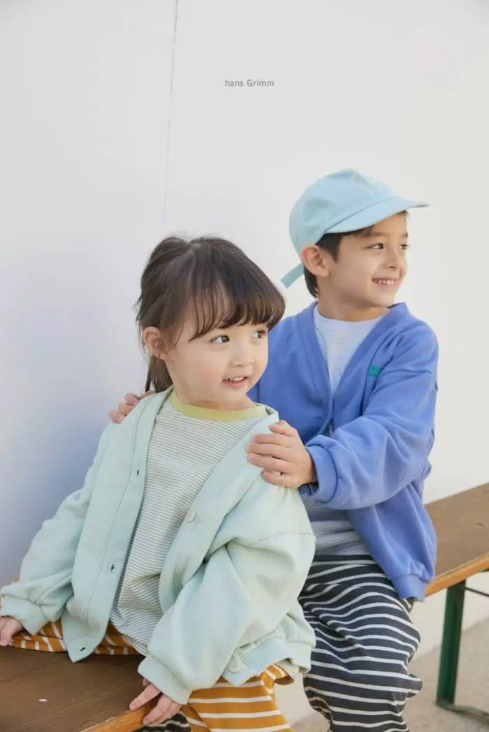 Hans Grimm - Korean Children Fashion - #fashionkids - Embroidery Cardigan - 5