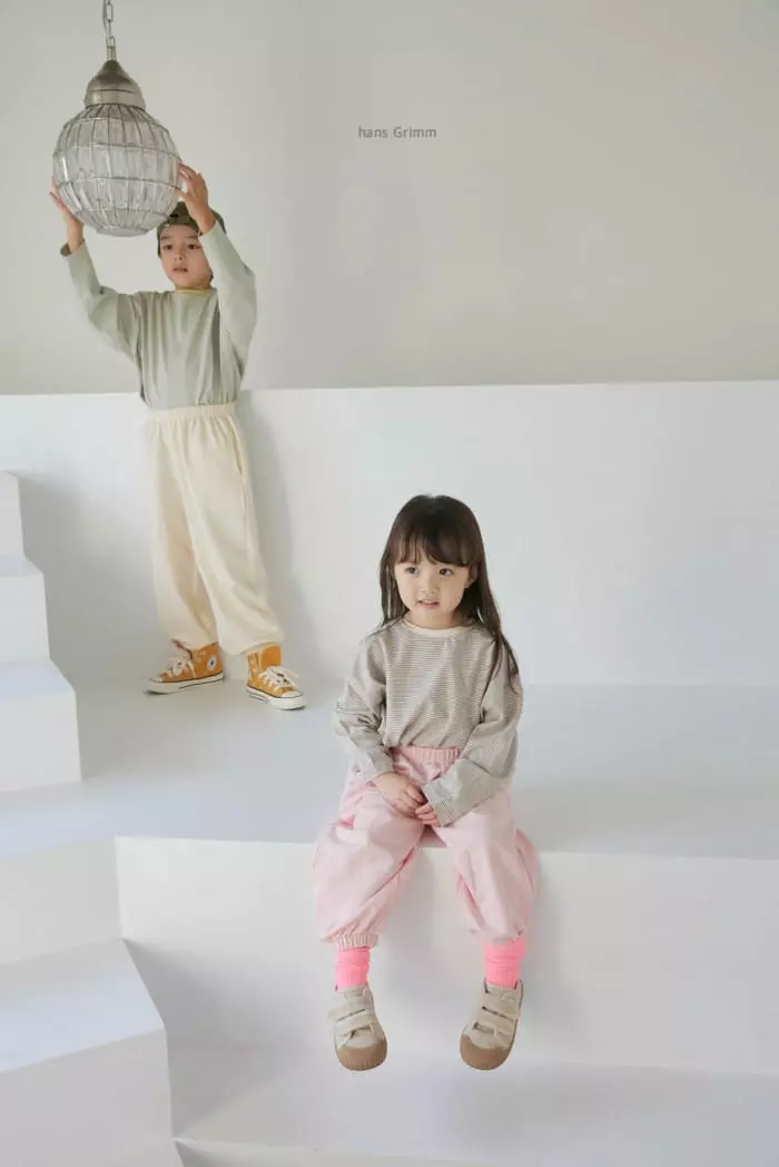 Hans Grimm - Korean Children Fashion - #kidsstore - Pin Stripes Tee - 10