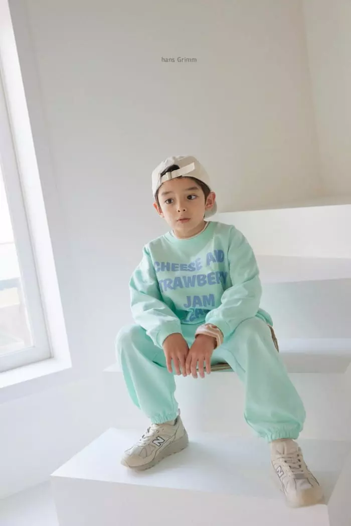 Hans Grimm - Korean Children Fashion - #kidsstore - Cheese Top Bottom Set - 9