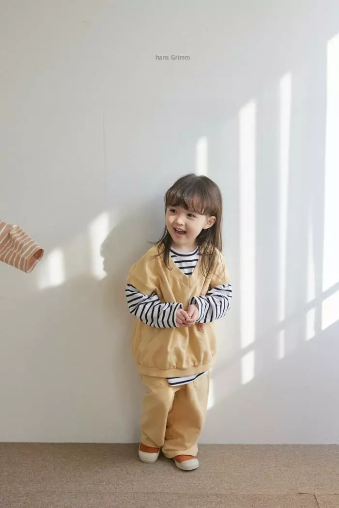 Hans Grimm - Korean Children Fashion - #kidzfashiontrend - Stripes Tee - 12