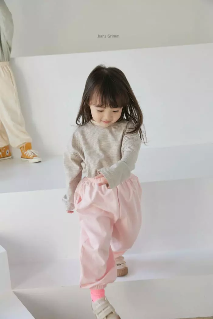 Hans Grimm - Korean Children Fashion - #kidzfashiontrend - Pin Stripes Tee - 11