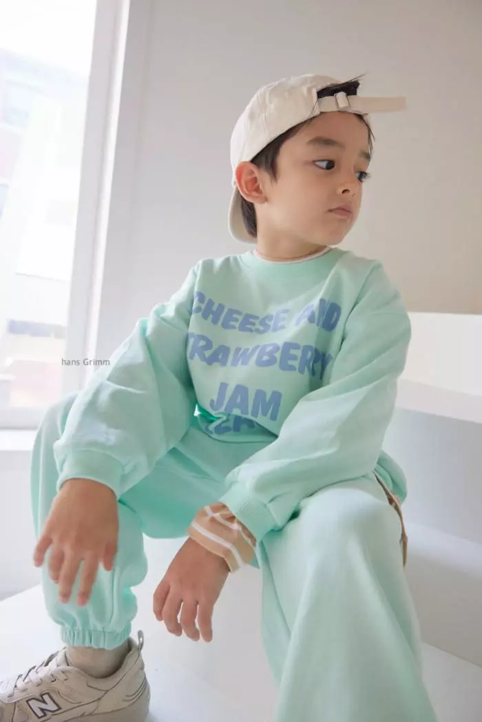 Hans Grimm - Korean Children Fashion - #kidzfashiontrend - Cheese Top Bottom Set - 10