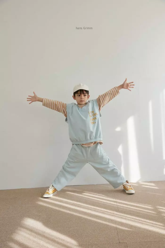 Hans Grimm - Korean Children Fashion - #kidzfashiontrend - Best Top Bottom Set - 9