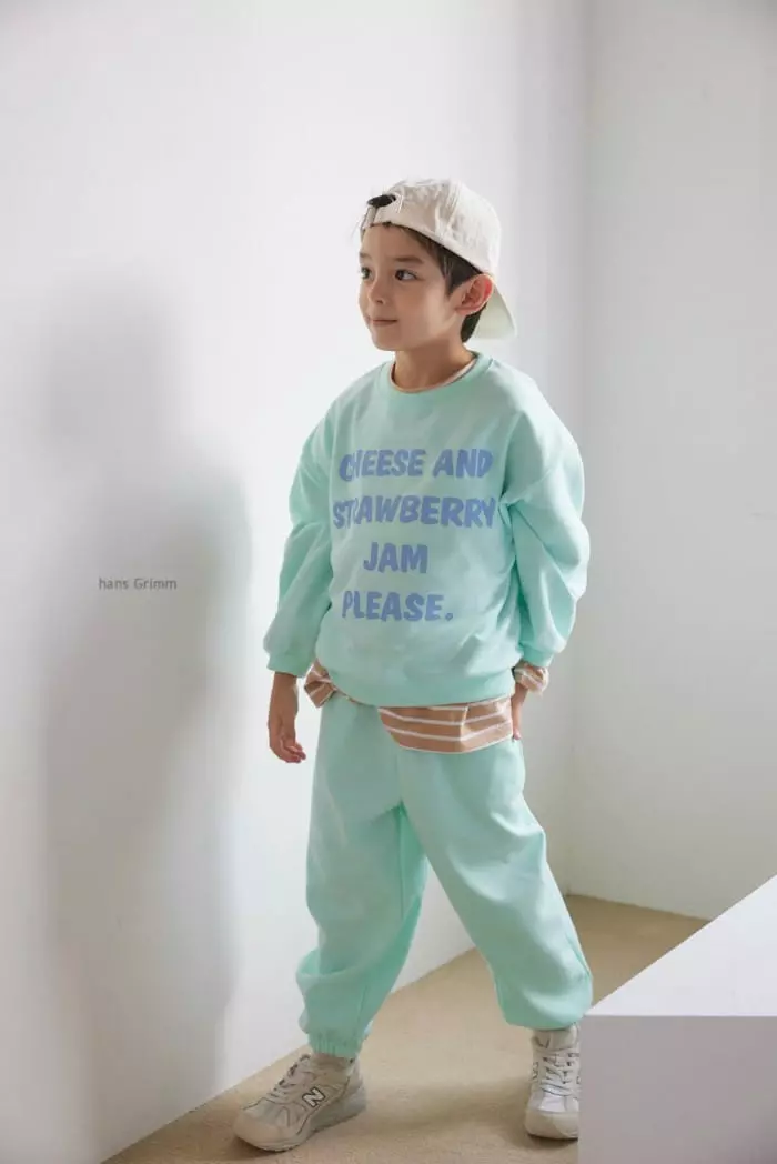 Hans Grimm - Korean Children Fashion - #littlefashionista - Cheese Top Bottom Set - 12