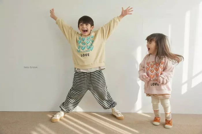 Hans Grimm - Korean Children Fashion - #toddlerclothing - Stripes Jogger Pants - 6