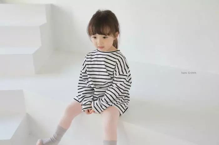 Hans Grimm - Korean Children Fashion - #toddlerclothing - Stripes Tee - 3